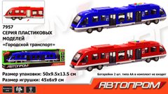 Електропоїзд батар 7957 (24шт) "АВТОПРОМ" світло, звук, в кор.43 * 9 * 6,5 см МИКС купити в Україні