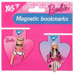 Закладки магнітні Yes "Barbie heart", 2шт купити в Україні