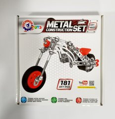 Конструктор метал 4807 "Мотоцикл" "ТЕХНОК" 181 деталь (4823037604807) купити в Україні