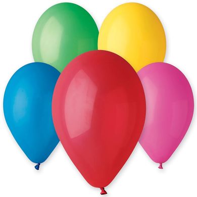 Кульки повітряні мікс кольорів 10-12" Ціна за 1шт купити в Україні