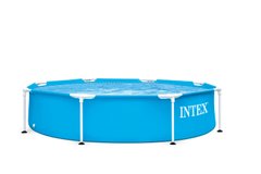 Каркасный бассейн 28205 Intex 244 x 51 см Metal Frame Pool (6903317302901) купить в Украине