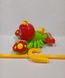 Каталка на палочке Крабик 0350, с погремушкой, в кульке (6968148280484) Красный