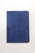 Обкладинка на паспорт-книжку "Літери" PDV-06 Color-it (6973795230508) Синий купити в Україні