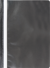 Папка-швидкозшивач чорна з механізмом "усики", А4, 110/110 мкм, BM.3313-01 JOBMAX (4824004008666) купити в Україні