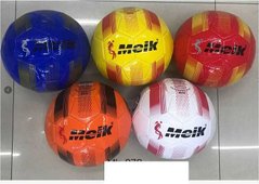 М`яч футбольний C 55983 (50) 5 видів, вага 310-330 грам, матеріал TPU, гумовий балон, розмір №5 купити в Україні