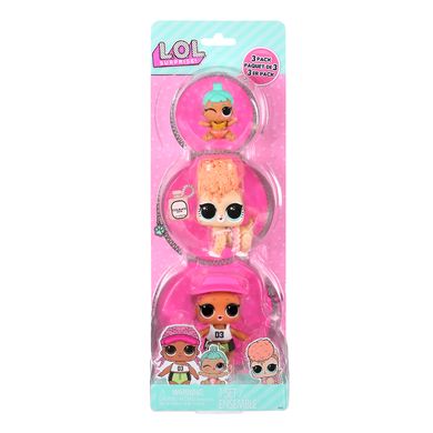 Игровой набор с куклой L.O.L. Surprise! 987895 серии OPP Tot + Pet + Lil Sis - Спайки, Китти, Лил Дженни (6900007339575) купить в Украине
