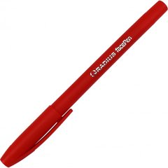 Ручка кулькова 7890RD Radius Face pen 0,7мм червона купити в Україні
