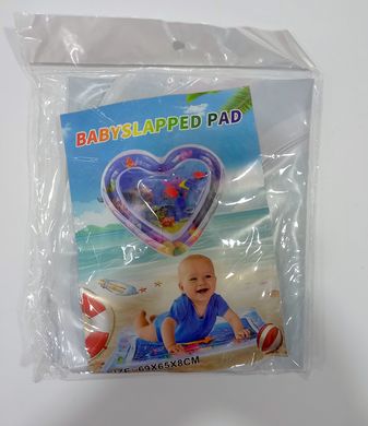Килимок для немовляти WM-1-5 надувний, водний, в кульку,17-18-3см (6903317464951) Серце Вид 1 купити в Україні