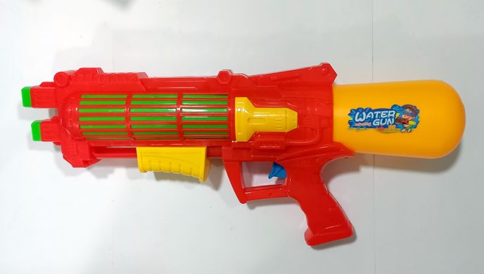 Водный пистолет JS 510 с накачкой, 2 дула, 45см, в пакете (6965232190087) Красный купить в Украине