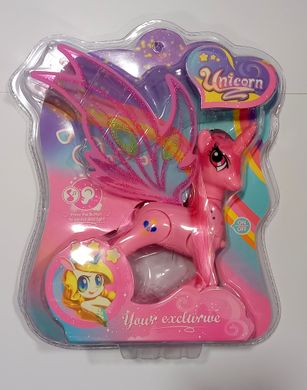 Игрушка "Волшебный пони" LY20023, свет, музыка, в слюде (6900001195733) Розовый