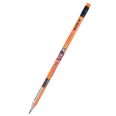 Олівець графітний з гумкою NR, 36 шт., туба купити в Україні