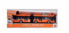 Автобус WY 913 AB Light & Sound Bus, у коробці (6974060115216) Оранжевый купити в Україні