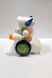 Робот FS 238-6 A свет, колесо свободного хода, подвижные шестерни, в коробке (6965927010560) Белый
