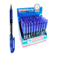 Ручка масляна, синя, 0,7мм, PT-503, Piano купити в Україні