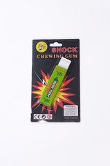Іграшка-прикол "Жуйка-шокер" KA-23-393 (Shock chewing gum), на блістері Зелёный