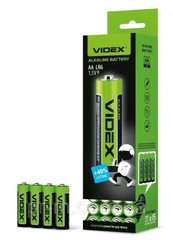 Батарейка щелочная Videx LR6/AA 1шт SHRINK (4820118298498) купити в Україні