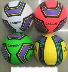 М`яч футбольний C 55992 (50) 4 види, вага 420 грам, матеріал PU, балон резиновий, клеєний, (поставляеться накачаным на 80) купити в Україні