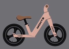 Велобіг «Corso Monte» SQ-07126 (1) нейлонова рама, нейлонова вилка, надувні колеса 12’’, в коробці