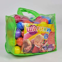 гр Шарики "80 мм мягкие" 12024 (3) в сумке 100 шт. "M-TOYS" купить в Украине