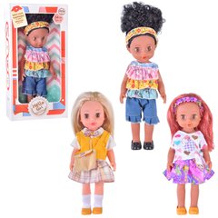 Кукла 0388-2/2488A-1/2488A-4 (36 шт) микс 3 вида,муз., высота куклы 34см, в коробке 37,5*19*9 см купить в Украине