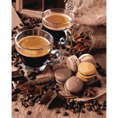 Картина за номерами "Аромат кави" ★★★★ купити в Україні