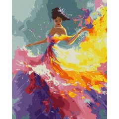 Картина за номерами "Елегантна принцеса" 40х50 см купити в Україні