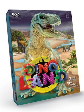 Креативна творчість "Dino Land" 7 в 1 укр купить в Украине