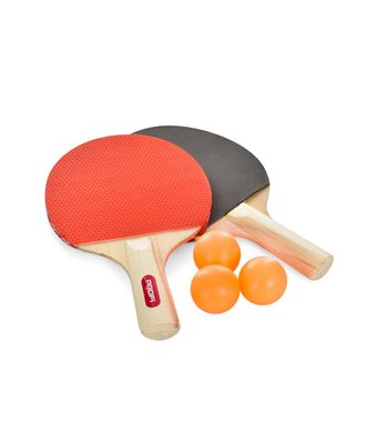Набор для настольного тенниса 2 ракетки и 3 мяча MS 0214-1 Prof1, в слюде (6903317455287) купити в Україні