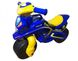 Мотоцикл-каталка "Полиция" 0139/57 Doloni, музыкальеый, цвет синий (4822003290570)