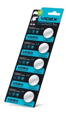 Батарейка CR2032 Videx літієва 1шт купити в Україні
