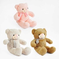 М`яка іграшка С 62981 (60) “Ведмедик”, 3 кольори, шарфик, ВИДАЄТЬСЯ ТІЛЬКИ МІКС ВИДІВ купити в Україні