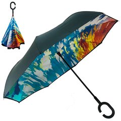 Зонт обратного сложения 110см 8сп MH-2713-14 (50шт) купить в Украине