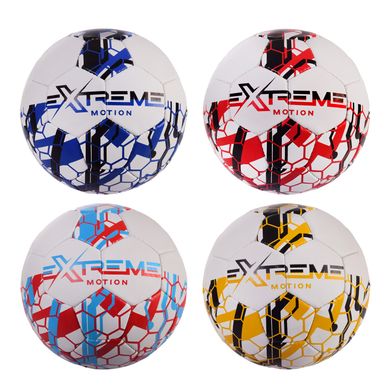 Мяч футбольный FP2108 (32шт) Extreme Motion №5,PAK MICRO FIBER,435 гр,руч.сшивка,камера PU,MIX 4 цвета,Пакистан купить в Украине