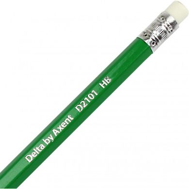 Олівець графітний з гумкою в тубі D2101-HB Delta by Axent (4250804878909) купити в Україні
