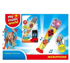 Мікрофон MY 010 (96/2) підсвічування, звук аплодисментів, під"єднання смартфона, у слюді купити в Україні