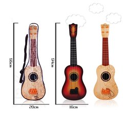 Гітара 898-3D (48шт|2)2 види,з ремінцем,медіатором,в чохлі 55*20см Микс купити в Україні
