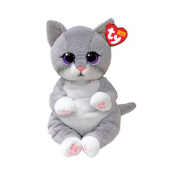 Дитяча іграшка м’яконабивна TY BEANIE BELLIES 25 см 43203 Сіре кошеня "MORGAN" купити в Україні