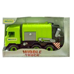 Авто "Middle truck" сміттєвоз (св. зелений) в коробці купить в Украине