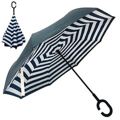 Зонт обратного сложения 110см 8сп MH-2713-17 (50шт) купить в Украине