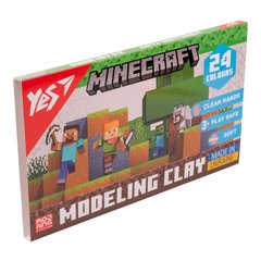 Пластилін YES, 24 кол., 480г "Minecraft" купити в Україні