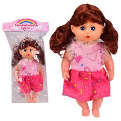 Кукла муз E335-93 (60шт|2) русский чип,в пакете 20*36 см, р-р игрушки - 18 см купить в Украине