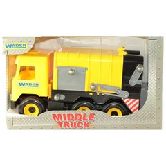 гр Авто "Middle truck" сміттєвоз (4) 39492 (жовтий) в коробці "Tigres" купити в Україні