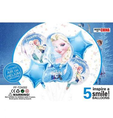 Набір кульок FF-TAZ002 "Принцеса у блакитному " 5шт. купити в Україні