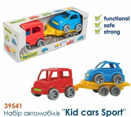 Набор авто "Kid cars Sport" 3 эл. (автобус + гольф) купить в Украине