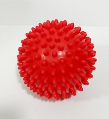 Мяч массажный твёрлый RB2221 9,0 см, 110 грам (6921100110144) Красный купить в Украине