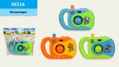 Фотоаппарат 6631A (1008шт|2) 3 цвета, в пакете 13,5*12 см, р-р игрушки – 10.5*2.5*7.5 см купить в Украине