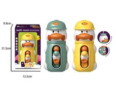 Іграшка для ванни 558-7 A (96/2) 2 кольори, “Каченя”, млин, присоски, в коробці купити в Україні