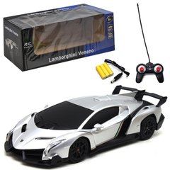 Машина на р/у на аккумуляторе CL2402 Lamborghini Veneno 1:24, в коробке (6953386301336) Сірий купити в Україні