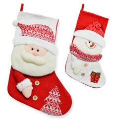 Новогодний носок для подарков 50*27см TL00268 (100шт) купить в Украине