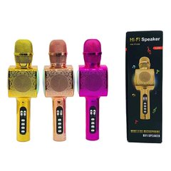 Мікрофон L20 акум., USBвхід, USBшнур, Bluetooth, TFслот, 3 кольори, кор., 9-8-27 см. купити в Україні